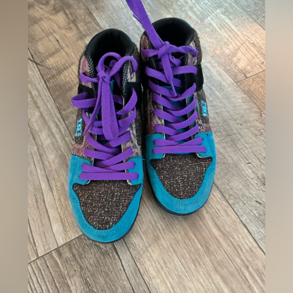 DC sneakers suede and fabric